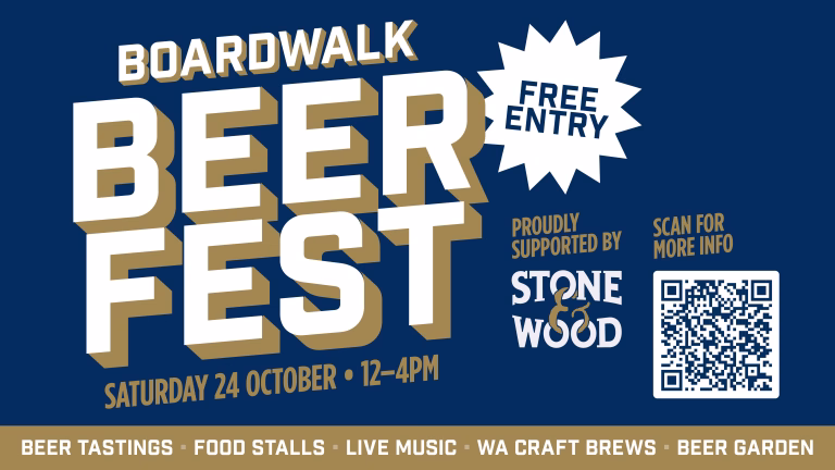 Boardwalk Beer Fest returns to the marina mindarie on October 24 with live music, great food and amazing craft beers